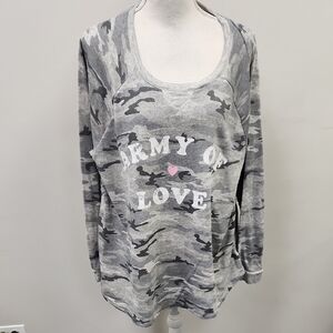 Grayson Threads Gray Camo Sweatshirt